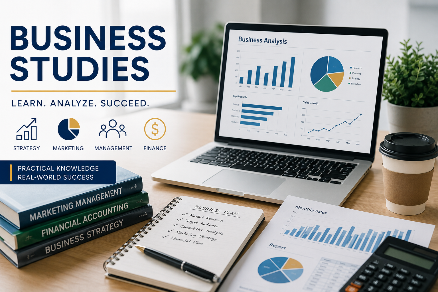 Business Studies for GCSE, A-Level & University Students